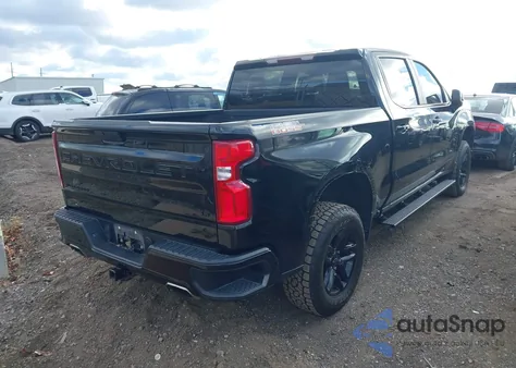 2022 Chevrolet Silverado 1500 Ltd 4Wd Short Bed Lt Trail Boss z USA, uszkodzony, nr VIN 3GCPYFED7NG170297